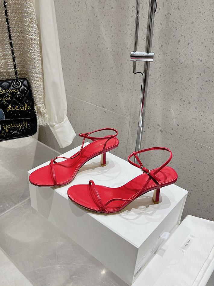 最高級ザロウスーパーコピー THE ROW ヒールサンダル BARE SANDAL ベア レディース 靴 レッド 2631192 The Row 靴 - 画像 (9)