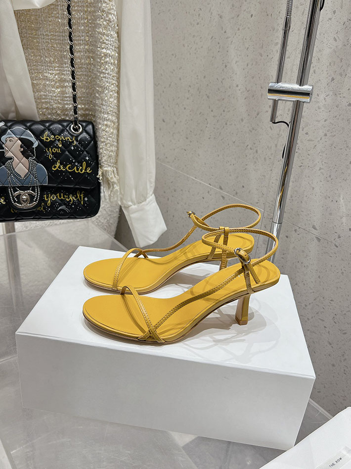 最高級ザロウスーパーコピー THE ROW ヒールサンダル BARE SANDAL ベア レディース 靴 イエロー 2631193 THE ROW アウトレット 店舗 - 画像 (7)