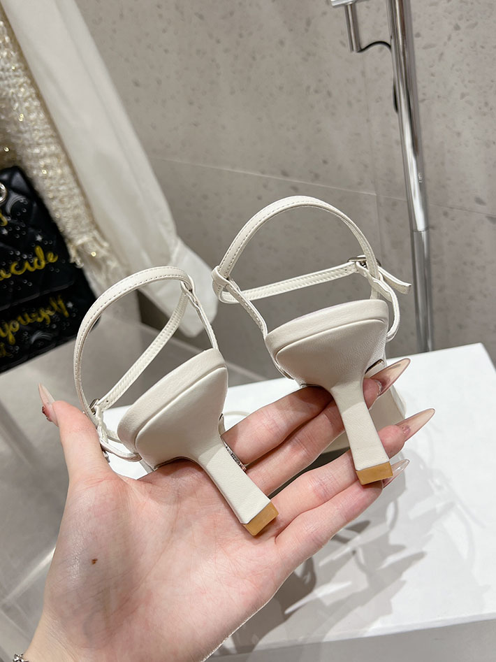 最高級ザロウスーパーコピー THE ROW ヒールサンダル BARE SANDAL ベア レディース 靴 ホワイト 2631194 ザロウ 店舗 大阪 - 画像 (2)