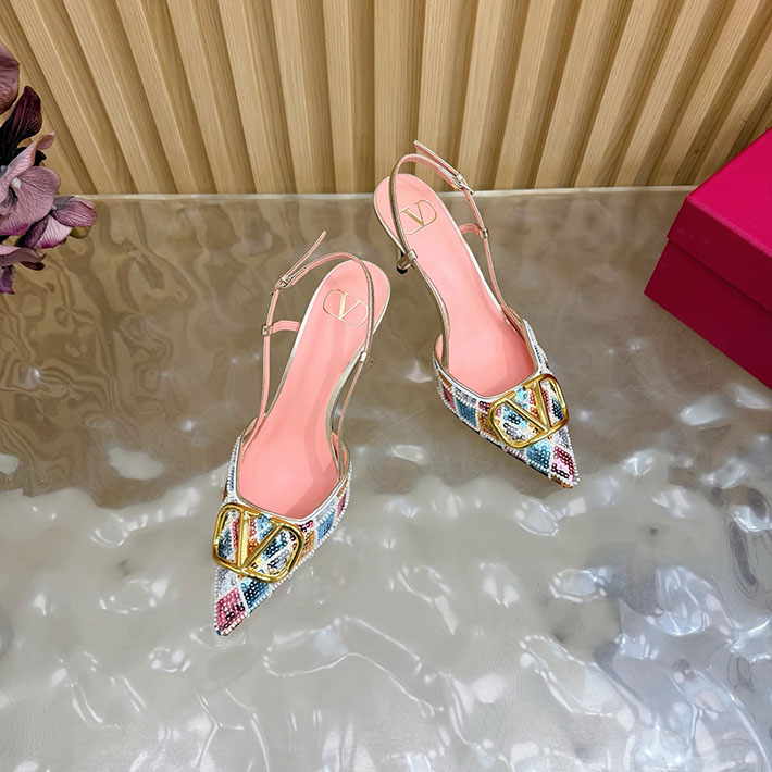 最高級ヴァレンティノスーパーコピー VALENTINO Vロゴ シグネチャー チェリフィックエンブロイダリー 2631220 ヴァレンティノ サンダル レディース - 画像 (2)