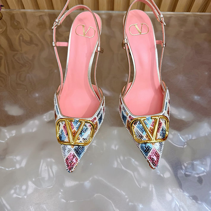 最高級ヴァレンティノスーパーコピー VALENTINO Vロゴ シグネチャー チェリフィックエンブロイダリー 2631220 ヴァレンティノ サンダル レディース - 画像 (9)