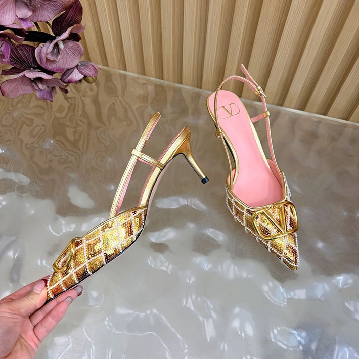 最高級ヴァレンティノスーパーコピー VALENTINO Vロゴ シグネチャー チェリフィックエンブロイダリー 2631222 ヴァレンティノ 靴 レディース - 画像 (5)