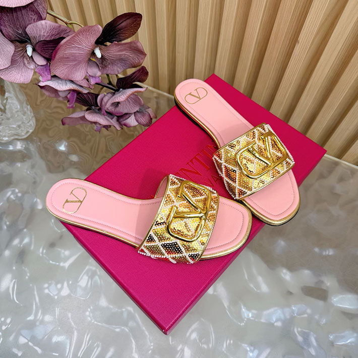 最高級ヴァレンティノスーパーコピー VALENTINO Vロゴ シグネチャー サンダル 2026新作 ピンク 2631230 ヴァレンティノ サンダル レディース - 画像 (9)