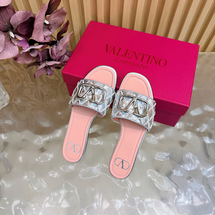 最高級ヴァレンティノスーパーコピー VALENTINO Vロゴ シグネチャー サンダル 2026新作 ピンク 2631231 ヴァレンティノ 靴 レディース - 画像 (10)