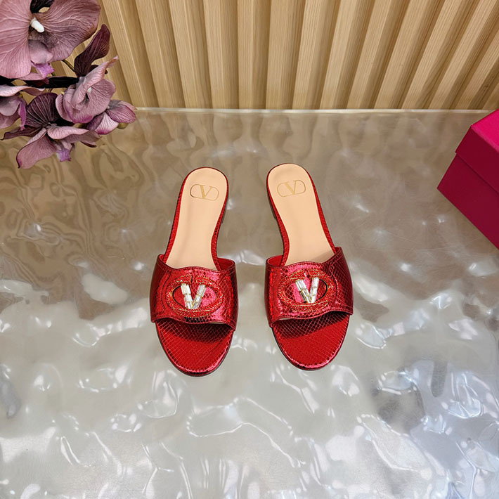 最高級ヴァレンティノスーパーコピー VALENTINO サンダル Vロゴ レディース 2026年春夏 新作 レッド 2631233 ヴァレンティノ サンダル アウトレット - 画像 (8)
