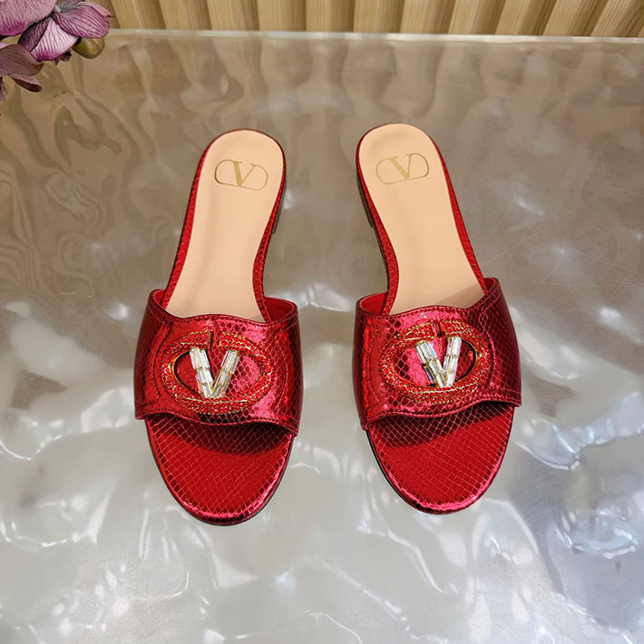 最高級ヴァレンティノスーパーコピー VALENTINO サンダル Vロゴ レディース 2026年春夏 新作 レッド 2631233 ヴァレンティノ サンダル アウトレット - 画像 (7)