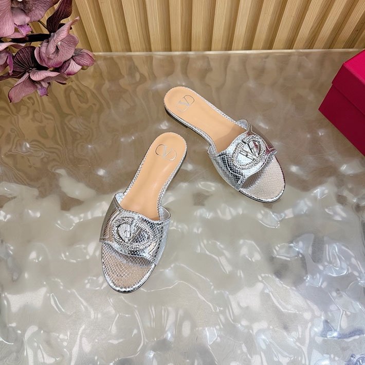 最高級ヴァレンティノスーパーコピー VALENTINO サンダル Vロゴ レディース 2026年春夏 新作 シルバー 2631234 ヴァレンティノ 靴 レディース - 画像 (7)