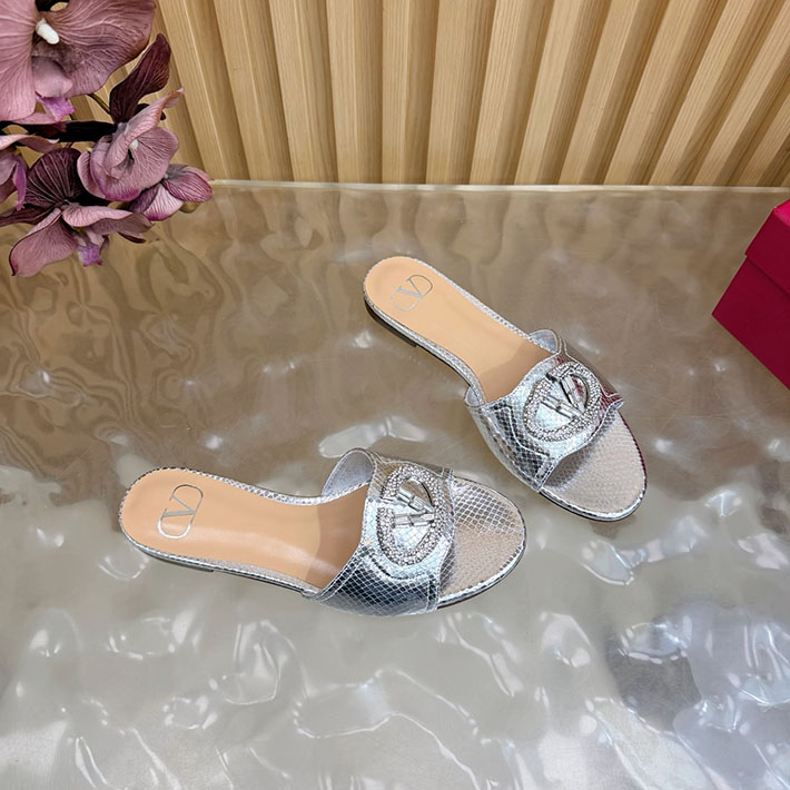 最高級ヴァレンティノスーパーコピー VALENTINO サンダル Vロゴ レディース 2026年春夏 新作 シルバー 2631234 ヴァレンティノ 靴 レディース - 画像 (6)