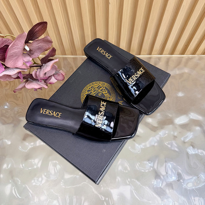 最高級ヴェルサーチェスーパーコピー VERSACE レディース サンダル・ミュール 10色から選べます 2631302 ヴェルサーチ サンダル レディース - 画像 (9)