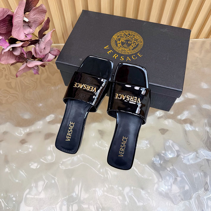 最高級ヴェルサーチェスーパーコピー VERSACE レディース サンダル・ミュール 10色から選べます 2631302 ヴェルサーチ サンダル レディース - 画像 (8)