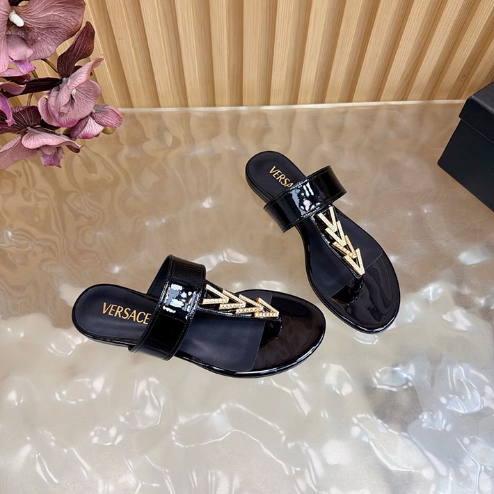最高級ヴェルサーチェスーパーコピー VERSACE レディース サンダル・ミュール 10色から選べます 2631304 ヴェルサーチ 靴 レディース - 画像 (2)