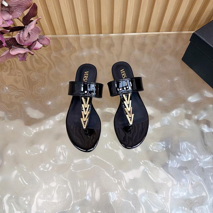 最高級ヴェルサーチェスーパーコピー VERSACE レディース サンダル・ミュール 10色から選べます 2631304 ヴェルサーチ 靴 レディース - 画像 (7)