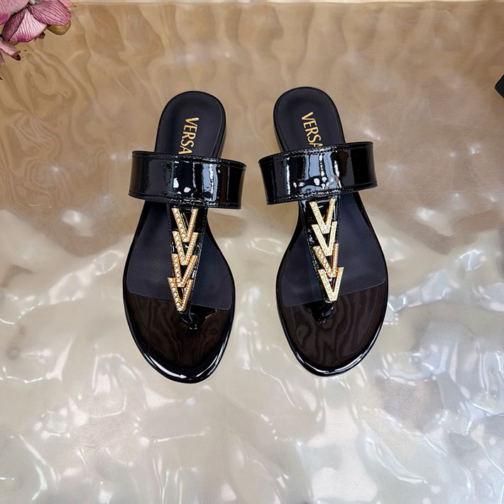 最高級ヴェルサーチェスーパーコピー VERSACE レディース サンダル・ミュール 10色から選べます 2631304 ヴェルサーチ 靴 レディース - 画像 (6)