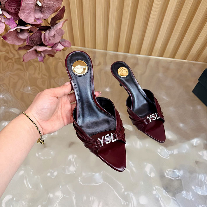 最高級サンローランスーパーコピー Saint Laurent バビロン ミュール サンダル 6色から選べます 2631305 サンローラン サンダル アウトレット - 画像 (5)