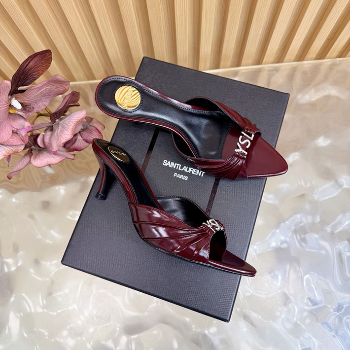 最高級サンローランスーパーコピー Saint Laurent バビロン ミュール サンダル 6色から選べます 2631305 サンローラン サンダル アウトレット - 画像 (12)