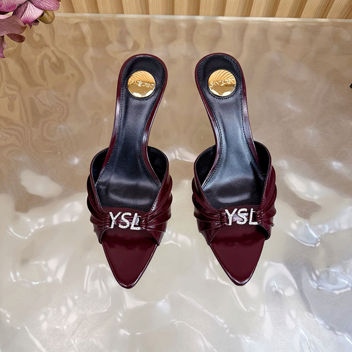 最高級サンローランスーパーコピー Saint Laurent バビロン ミュール サンダル 6色から選べます 2631305 サンローラン サンダル アウトレット - 画像 (9)