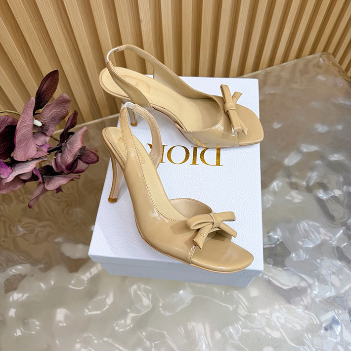 最高級ディオールスーパーコピー Dior 2026年最新 ヒール スリングバックサンダル ベージュ 2631308 ディオール 靴 サンダル - 画像 (9)