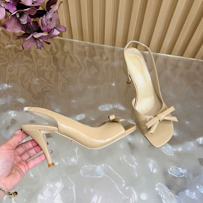 最高級ディオールスーパーコピー Dior 2026年最新 ヒール スリングバックサンダル ベージュ 2631308 ディオール 靴 サンダル - 画像 (3)