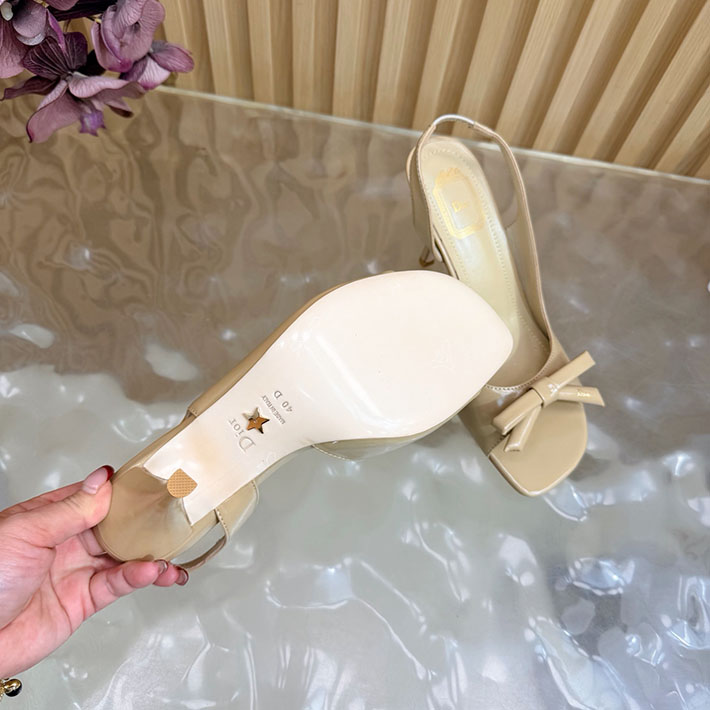 最高級ディオールスーパーコピー Dior 2026年最新 ヒール スリングバックサンダル ベージュ 2631308 ディオール 靴 サンダル - 画像 (2)
