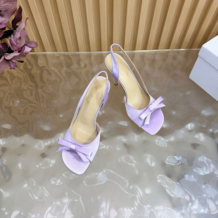 最高級ディオールスーパーコピー Dior 2026年最新 ヒール スリングバックサンダル ピンク 2631312 ディオール サンダル アウトレット - 画像 (5)