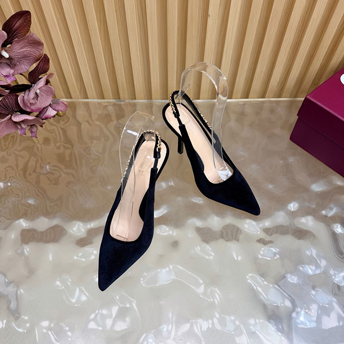 グッチ直営アウトレット店 GUCCI 2026年 新作 ヒール シューズ 靴 レディース ミュール ブラック 2631335 グッチ ミュール レディース - 画像 (5)