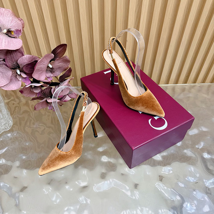 グッチ直営アウトレット店 GUCCI 2026年 新作 ヒール シューズ 靴 レディース ミュール ブラウン 2631336 グッチ サンダル レディース - 画像 (8)