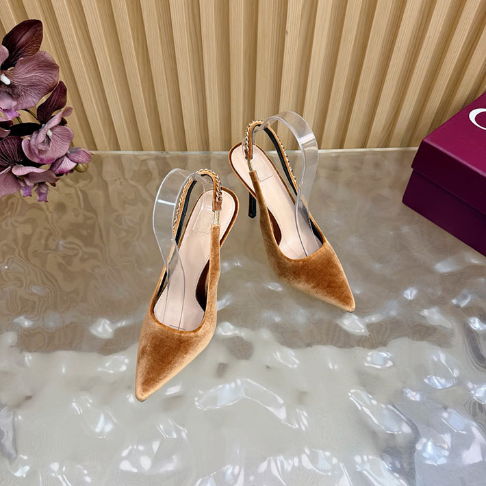 グッチ直営アウトレット店 GUCCI 2026年 新作 ヒール シューズ 靴 レディース ミュール ブラウン 2631336 グッチ サンダル レディース - 画像 (5)