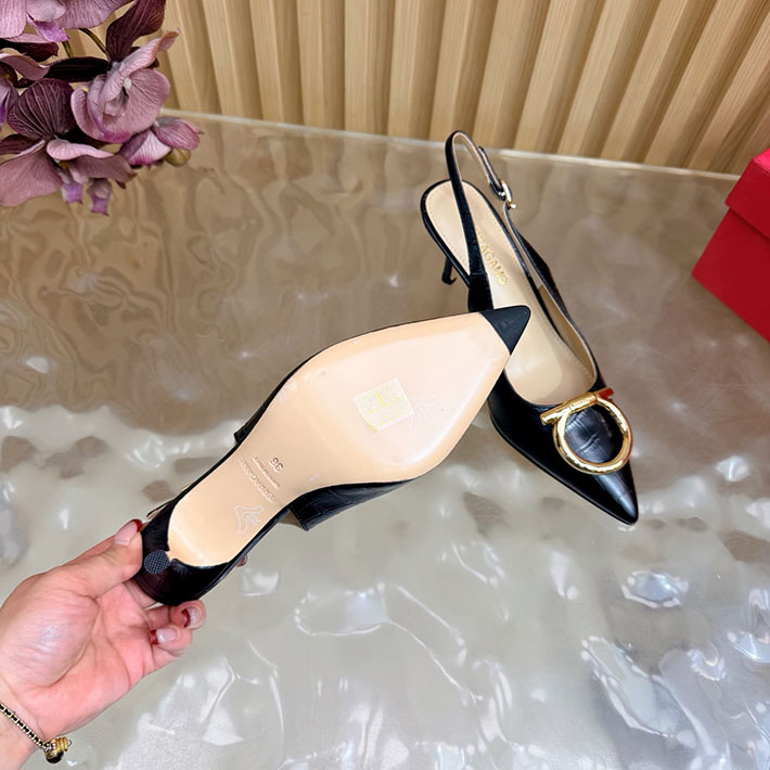 最高級フェラガモスーパーコピー FERRAGAMO 2026新作 マキシ ガンチーニ バックル パンプス 2631341 Ferragamo パンプス アウトレット - 画像 (2)
