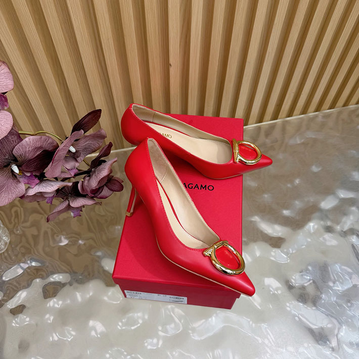 最高級フェラガモスーパーコピー FERRAGAMO 2026年春夏 新作 ガンチーニ レディース パンプス 2631348 フェラガモ 靴 パンプス - 画像 (9)