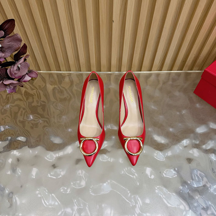 最高級フェラガモスーパーコピー FERRAGAMO 2026年春夏 新作 ガンチーニ レディース パンプス 2631348 フェラガモ 靴 パンプス - 画像 (8)