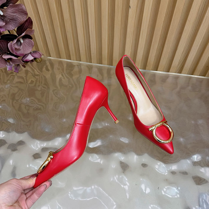 最高級フェラガモスーパーコピー FERRAGAMO 2026年春夏 新作 ガンチーニ レディース パンプス 2631348 フェラガモ 靴 パンプス - 画像 (5)
