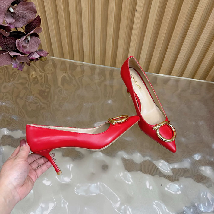 最高級フェラガモスーパーコピー FERRAGAMO 2026年春夏 新作 ガンチーニ レディース パンプス 2631348 フェラガモ 靴 パンプス - 画像 (4)