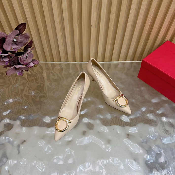最高級フェラガモスーパーコピー FERRAGAMO 2026年春夏 新作 ガンチーニ レディース パンプス 2631349 フェラガモ 靴 レディース - 画像 (5)