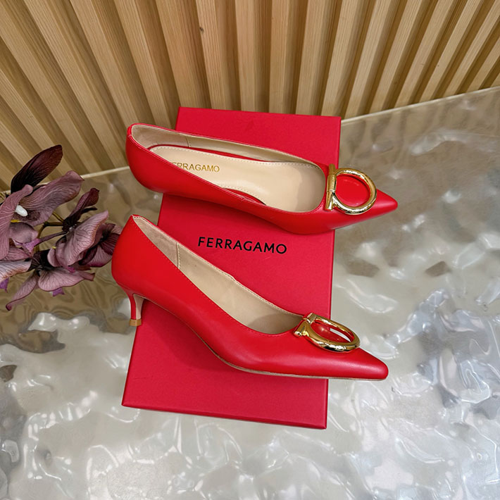 最高級フェラガモスーパーコピー FERRAGAMO 2026年春夏 新作 ガンチーニ レディース パンプス 2631351 フェラガモ風 パンプス - 画像 (9)