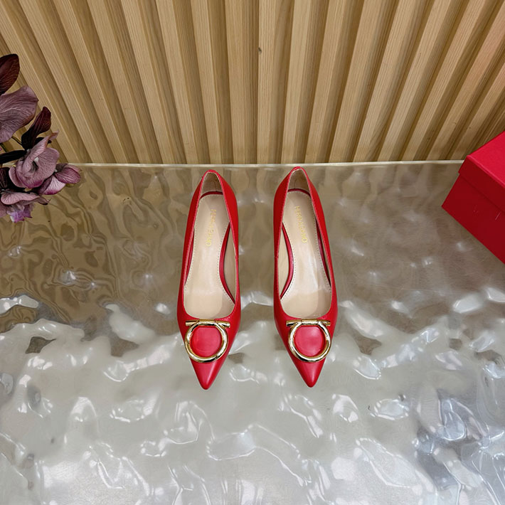 最高級フェラガモスーパーコピー FERRAGAMO 2026年春夏 新作 ガンチーニ レディース パンプス 2631351 フェラガモ風 パンプス - 画像 (8)