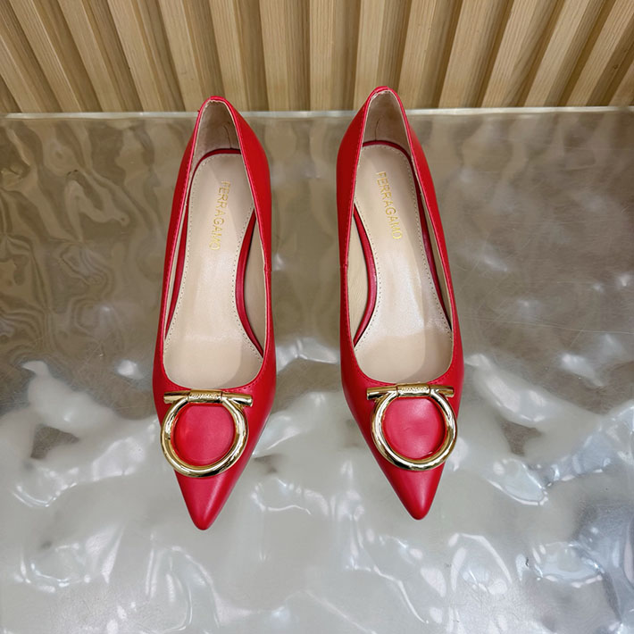 最高級フェラガモスーパーコピー FERRAGAMO 2026年春夏 新作 ガンチーニ レディース パンプス 2631351 フェラガモ風 パンプス - 画像 (7)