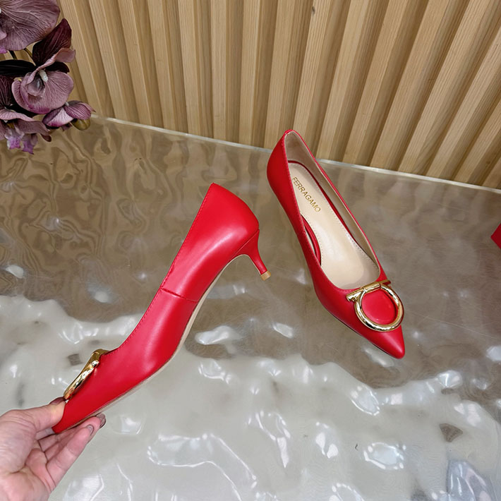 最高級フェラガモスーパーコピー FERRAGAMO 2026年春夏 新作 ガンチーニ レディース パンプス 2631351 フェラガモ風 パンプス - 画像 (5)