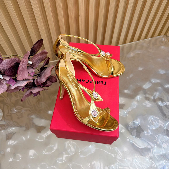 最高級フェラガモスーパーコピー FERRAGAMO 今年流行りのレディース夏サンダル 2026新作 2631358 フェラガモ 靴 サンダル - 画像 (9)