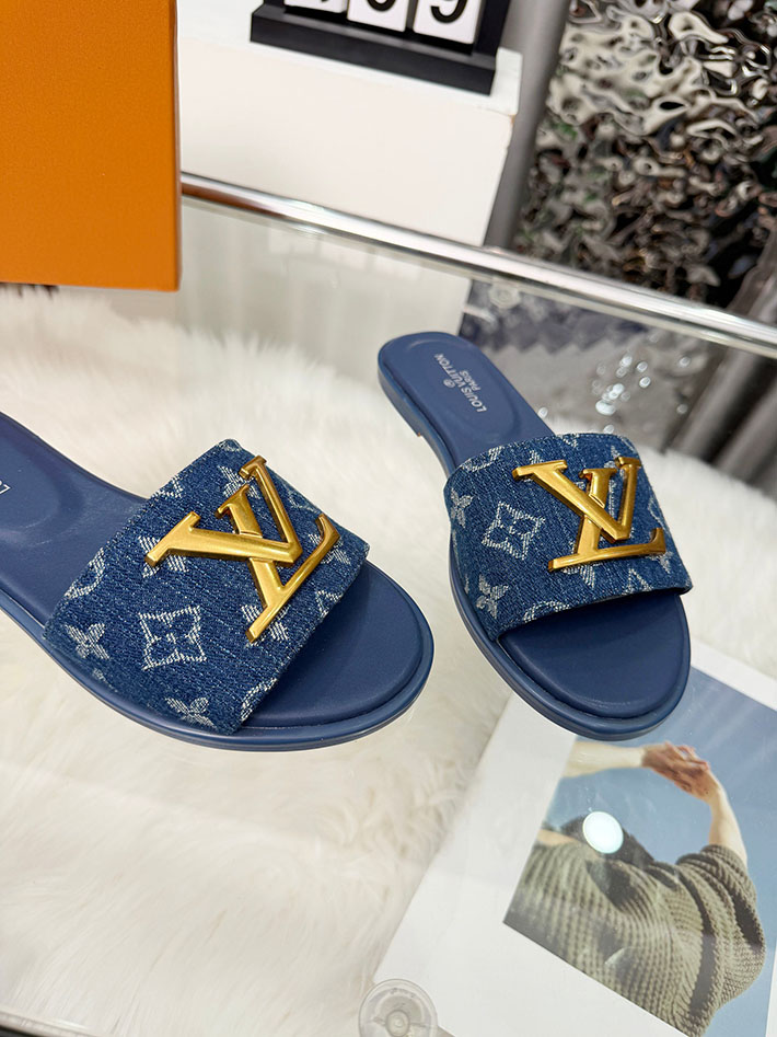 レディース ルイヴィトン サンダル LV リリー ミュール デニム モノグラム 9色から選べます 2631362 ルイヴィトン サンダル レディース 新作 - 画像 (2)