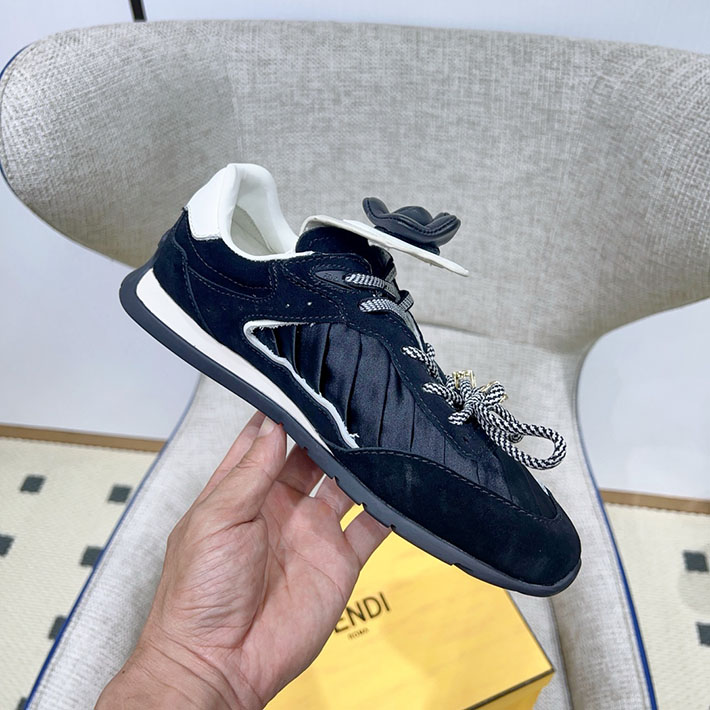 レディース 最高級フェンディスーパーコピー FENDI 2026年春夏 新作 フロー スニーカー ネイビー 2631363 フェンディ スニーカー レディース - 画像 (6)
