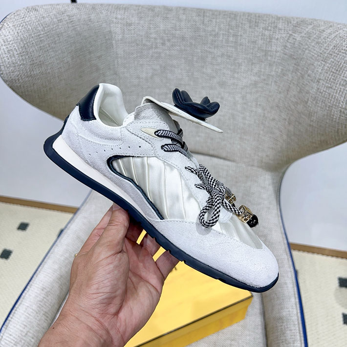 レディース 最高級フェンディスーパーコピー FENDI 2026年春夏 新作 フロー スニーカー ホワイト 2631364 フェンディ スニーカー アウトレット - 画像 (6)
