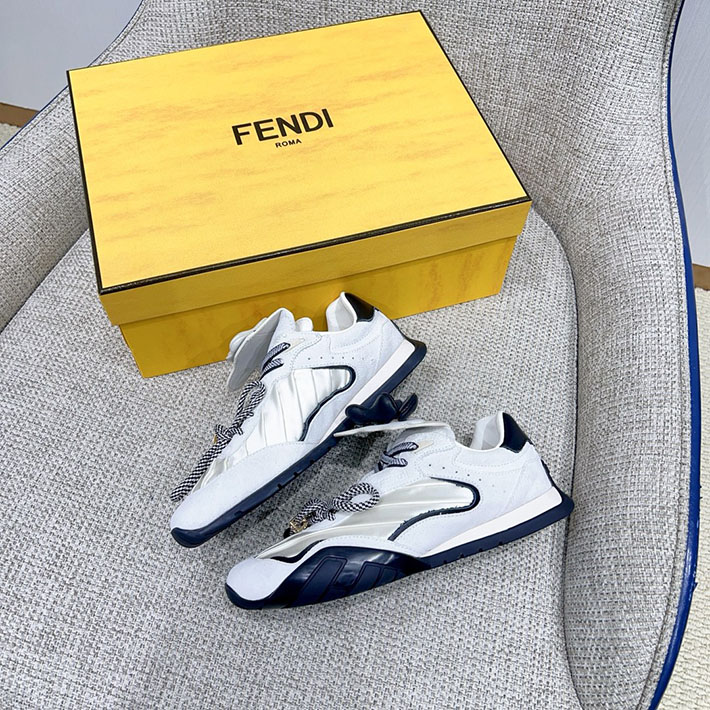 レディース 最高級フェンディスーパーコピー FENDI 2026年春夏 新作 フロー スニーカー ホワイト 2631364 フェンディ スニーカー アウトレット - 画像 (3)