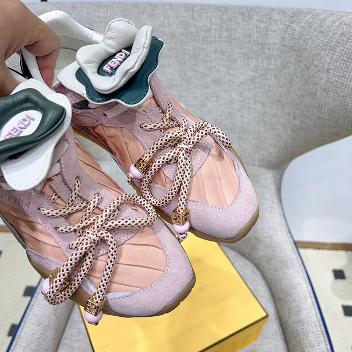 レディース 最高級フェンディスーパーコピー FENDI 2026年春夏 新作 フロー スニーカー ピンク 2631365 フェンディ 靴 スニーカー - 画像 (9)
