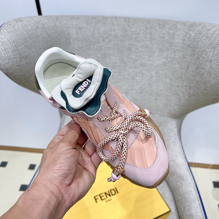 レディース 最高級フェンディスーパーコピー FENDI 2026年春夏 新作 フロー スニーカー ピンク 2631365 フェンディ 靴 スニーカー - 画像 (7)