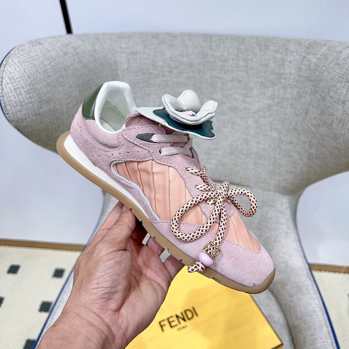 レディース 最高級フェンディスーパーコピー FENDI 2026年春夏 新作 フロー スニーカー ピンク 2631365 フェンディ 靴 スニーカー - 画像 (6)