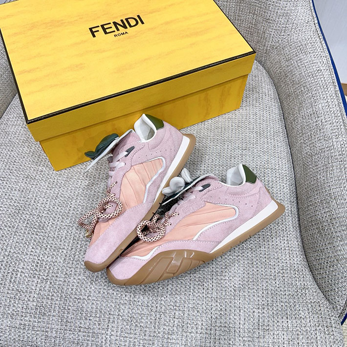 レディース 最高級フェンディスーパーコピー FENDI 2026年春夏 新作 フロー スニーカー ピンク 2631365 フェンディ 靴 スニーカー - 画像 (3)