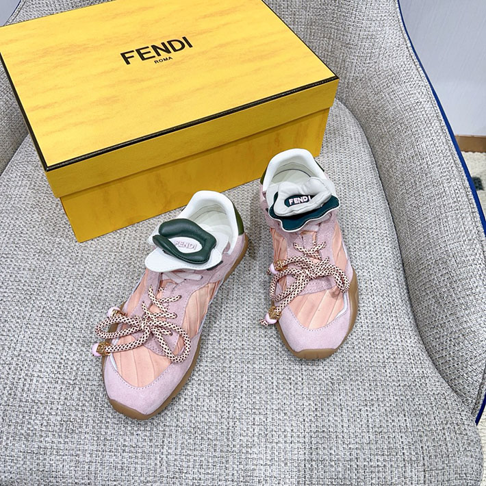 レディース 最高級フェンディスーパーコピー FENDI 2026年春夏 新作 フロー スニーカー ピンク 2631365 フェンディ 靴 スニーカー - 画像 (2)
