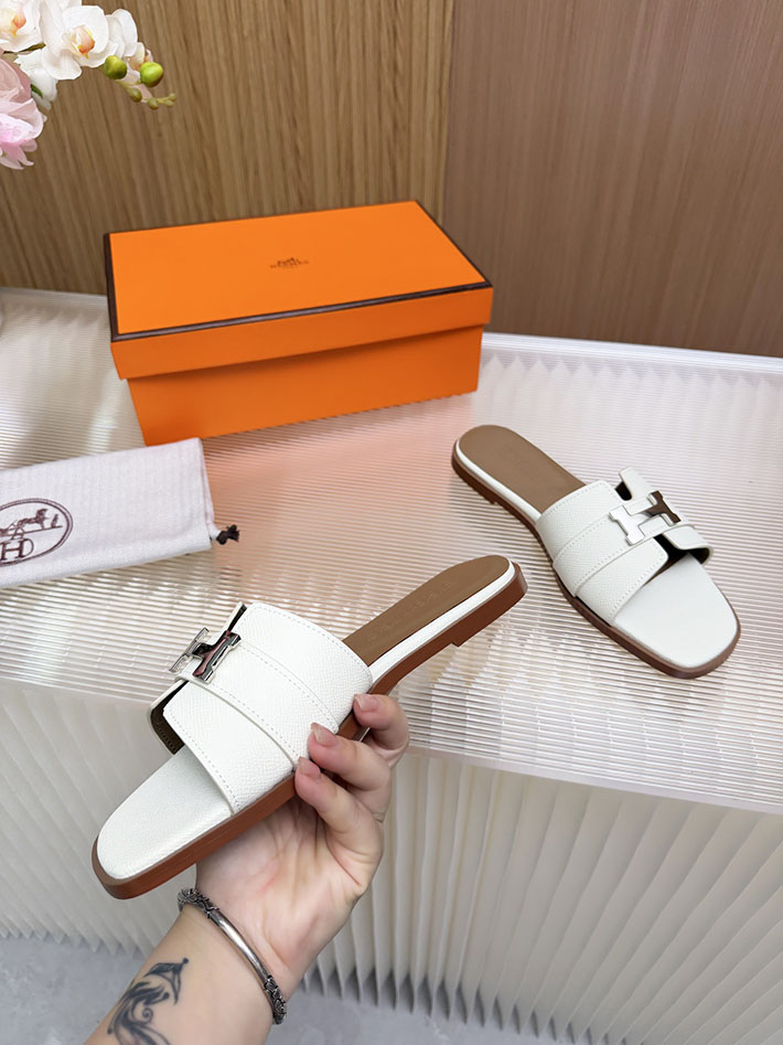 最高級エルメススーパーコピー HERMES サンダル オラン ブラン レディース 新作 7色から選べます 2631389 エルメス サンダル オラン - 画像 (7)