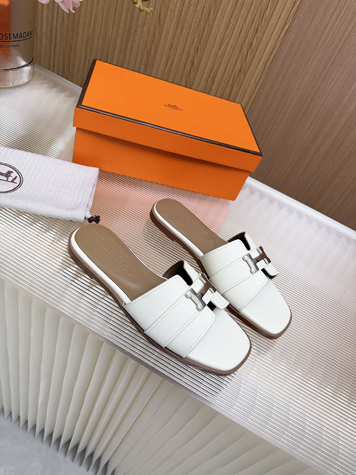 最高級エルメススーパーコピー HERMES サンダル オラン ブラン レディース 新作 7色から選べます 2631389 エルメス サンダル オラン - 画像 (6)