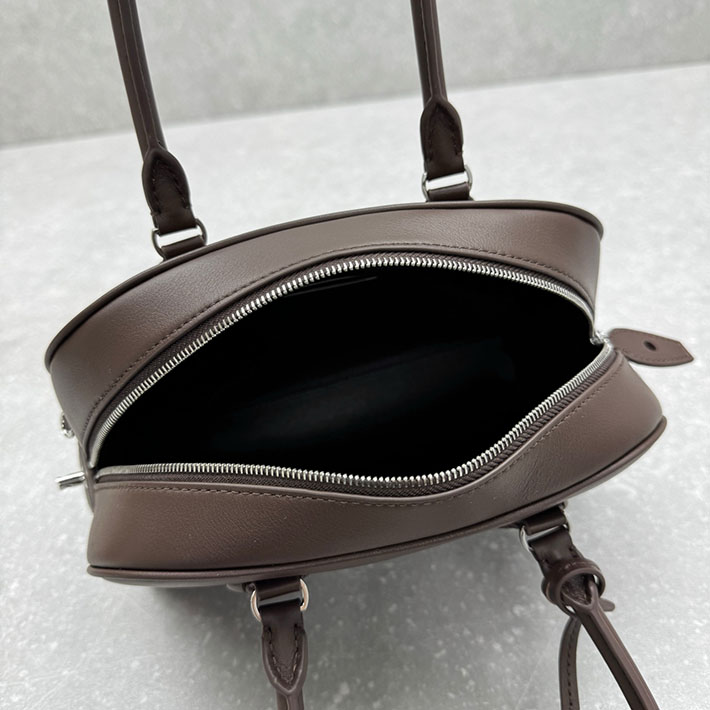 最高級ザロウスーパーコピー THE ROW India 10 インディア10 レザー製バッグ ディープブラウン W1734L129DEOS ザロウ インディア10 - 画像 (3)